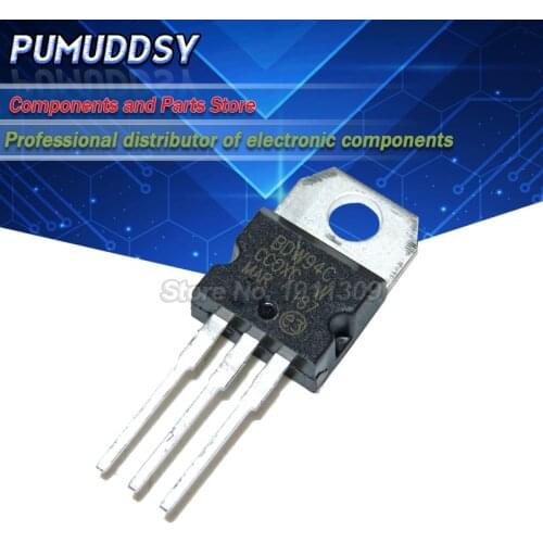 10PCS BDW94C BDW94 TO-220 N-channel Darlington Transistor
