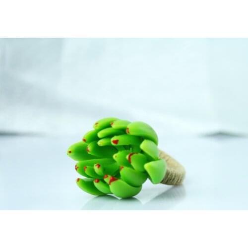 Free Shipping Artificial Elegant Plant Napkin Ring Holder 10 Pcs qn21011409