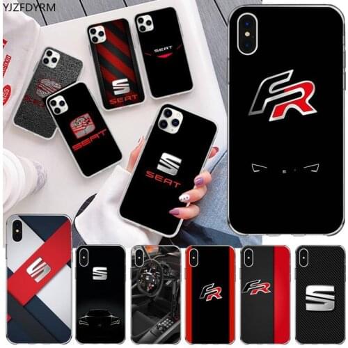 Hot Car Seat Logo FR Bling Cute Phone Case for iPhone 11 pro XS MAX 8 7 6 6S Plus X 5S SE 2020 XR cover