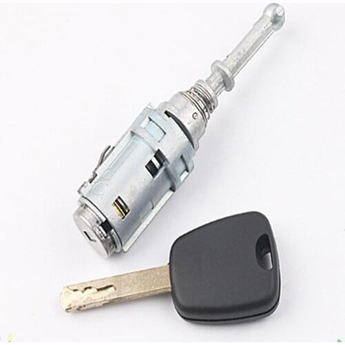 For Citroen Elysee Car Left Door Lock Cylinder Locks Accessories With 1 Key For Locksmith Tool Free Shipping