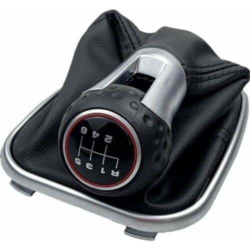 For VW Golf 4 MK4 GTI R32 Bora Jetta 1999 2000 2001 2002 2003 2004 2005 2005 Gear Shift Knob Lever Stick Gaitor Boot Cover Case