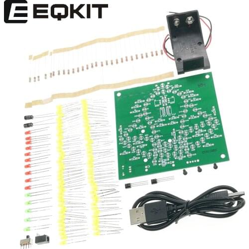 Eqkit Electronic wind chime kit/diy Electronic wind chime/Electronic wind bell component package/Fun electronic DIY package