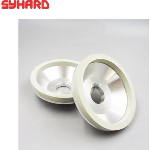Ceramic Diamond Grinding wheel Bowl Shape Diameter 125mm Abrasion Wheel Particle Size 80-10000