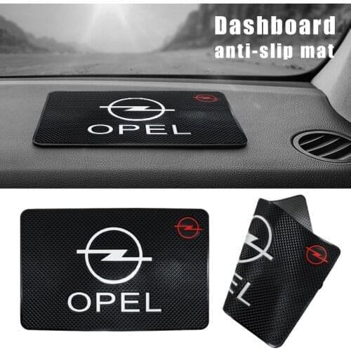 Car Interior Sticker Anti Slip Mat Dashboard Pad Auto Styling Accessories for Opel Astra H G J Insignia Mokka Zafira Corsa OPC
