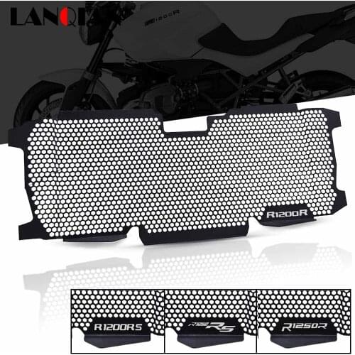 For BMW R1200 R1250 R RS Motorcycle Radiator Grille Guard Cover R1200R R1200RS 2015-2018 R1250R Exclusive Sport R1250RS 2019 UP