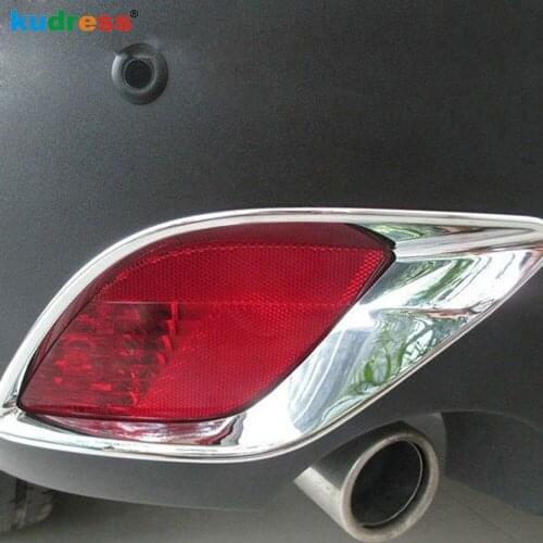 For Mazda CX-5 CX 5 2012 2013 2014 2015 Chrome ABS Tail Rear Foglight Lamp Shade Frame Trim Fog light Bezel Auto Accessories