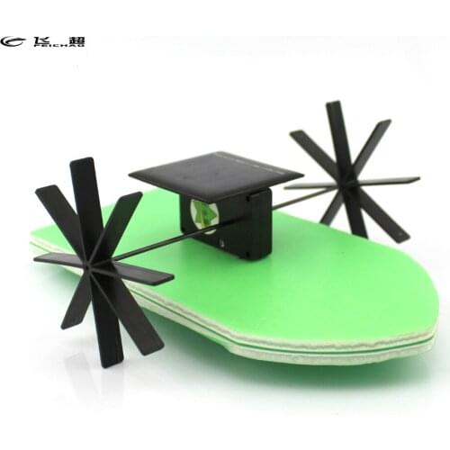 Solar Powered Boat Random No.3 Kit DIY Ship Model Puzzle Handmade Material Spare Parts RC Parts for Science Education F19139