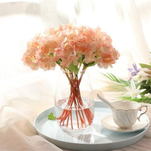 Mini artificial flower Mini small hydrangea home decoration restaurant desktop decoration flower fake flower flower arrangement
