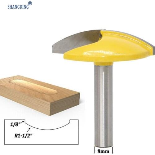 Sung Kim 8 Thin Handle Flat Bottom Knife Carpentry Milling Cutter Fund
