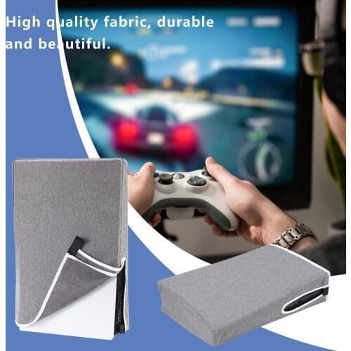 Dustproof Cover For PS5 Game Console Replacement Cover Removable Washable Dust Proof Cover For PlayStation 5 PS5 Accessories