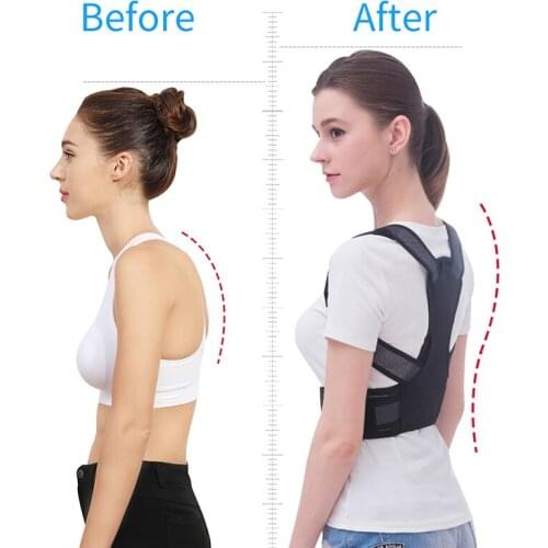 Adjustable Posture Corrector Adult Children Back Support Belt Corset Orthopedic Brace Shoulder Correct