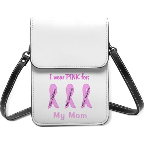 Mom Shoulder Bag Business Student Mobile Phone Bag Gifts Reusable Leather Bags