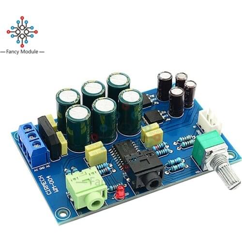 TPA6120 Headphone Amplifier Board HIFI TPA6120A2 Double Channel Headphone Amplifier