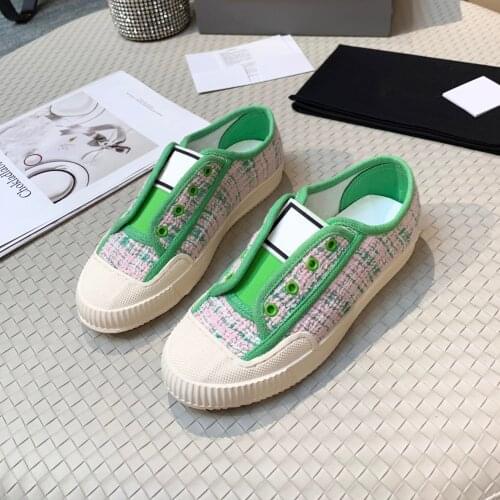 Woollen Cloth Shoes 2021 Breathable Fashion Designer Flats Shoes Women Sneakers Casual Daily Spring Lady Footwear Size 34-40