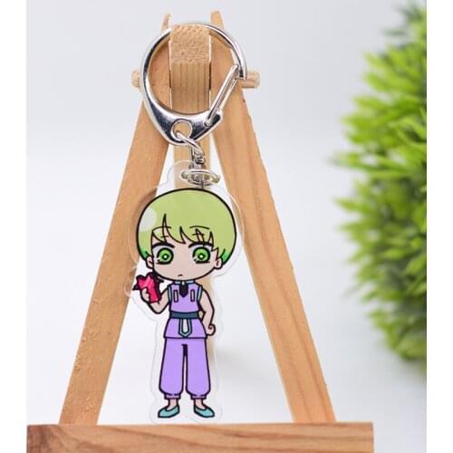 WL0979 Hunter x Hunter Keychain Acrylic Cartoon Keyring Accessories