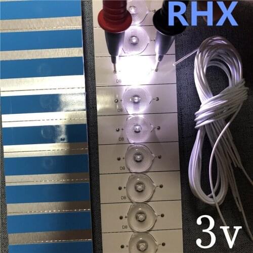 100%NEW 3V SMD Lamp Beads with Optical Lens Fliter for LED TV Repair 6916l-1385a 6916l-1386a 6916l-1387a 6916l-1388a lg 42ln5400