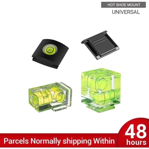 2 Axis 3 Axis Camera Hot Shoe Bubble Spirit Level Hot Shoe Protector Cover Mount for Canon Nikon DSLR SLR Cameras Accessories