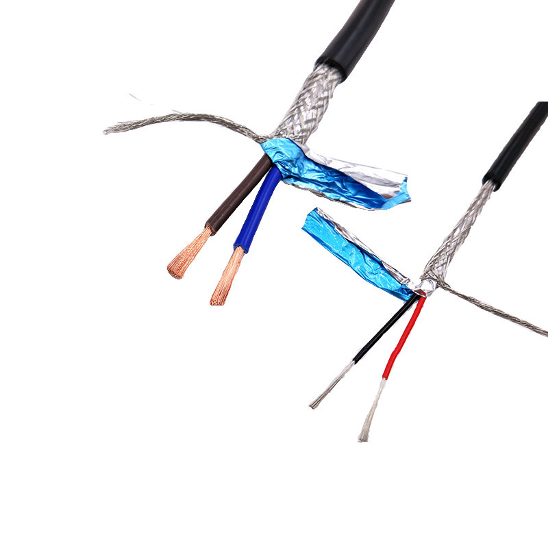 26AWG 24AWG 22AWG 2/3/4/5/6/7/8 core Shielded cable 5meters pure copper RVVP shielded wire control cable UL2547 signal wir
