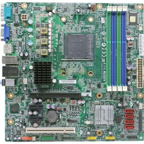 A880M V:1.0 Original Motherboard FOR Lenovo ThinkCentre A63 M77 motherboard A880M RS880PM-LM V:1.0 03T6227 etc