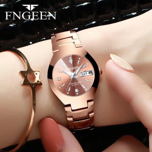 Kingnuos Watch Women Clock 2020 Fashion Business Quartz Wristwatch Casual Bracelet for Watches Female Watch Relogio Feminino