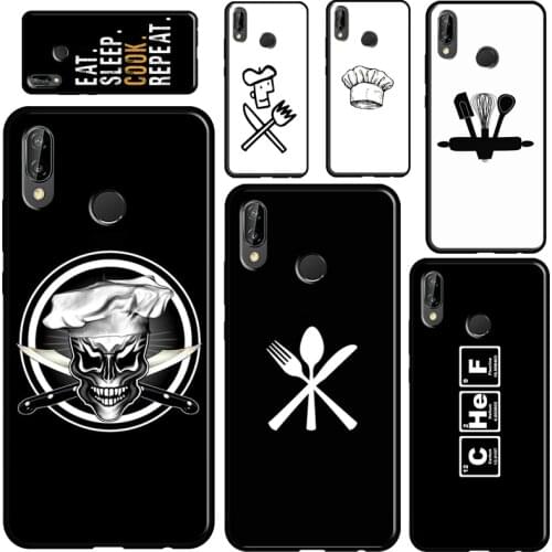 Cooking Chef Case For Huawei P30 Lite P10 P20 P40 Pro Mate 20 10 Lite P Smart 2021 2019 Cover Coque