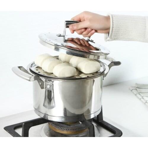 Multifunction Stainless Food Steamer Steaming Rack Kitchen Steamer Tray Stand Bowl Steamer Basket Kitchen Accessories Practical