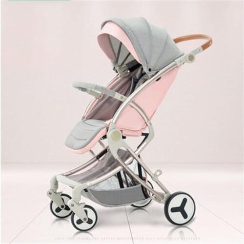 New Arrival Fold Portable Traveling Baby Carriage Buggy Stroller Baby Pram high landscape baby stroller