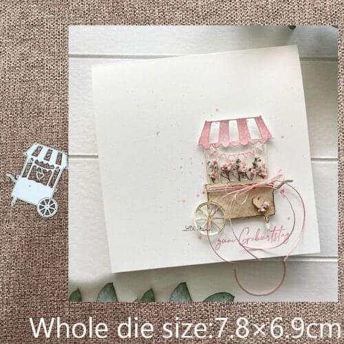 New Design Craft Metal stencil mold Cutting Dies Bunting caravan decoration scrapbook die cuts Album Paper Card Craft Embossing