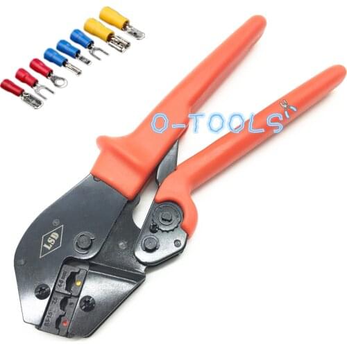 Ratchet Crimping Tool clamp insulated Terminals Crimping Tools For Plier Crimper 0.5-6mm2 AWG20-10 AP-03C