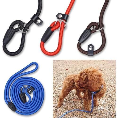 High Quality Pet Dog Leash Rope Nylon Adjustable Training Lead Pet Dog Leash Dog Strap Rope Traction Dog Harness Collar Lead
