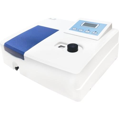 721G VIS Spectrophotometer, Sample Compartment for 5-100mm Cuvettes, Equipped with RS232 Port, Precise Automatic T/A Changeover