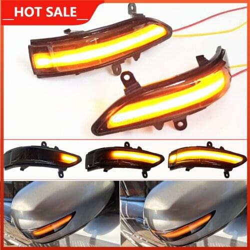LED Rear View Mirror Turn Signal Indicator Light for Subaru Forester Outback Legacy Tribeca Rearview Mirror Repeater Lamp 07-16