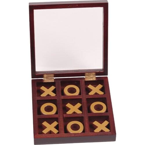Tic-Tac-Toe Game Party Set Double Battle Toy Parent-child Interaction for Children Adults Coffee Table