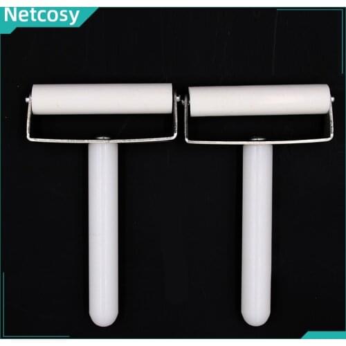 Netcosy Universal Silicone White Roller 8cm 10cm Mobile Phone Repair Tools OCA Glue LCD Display Touch Screen Film Pasting