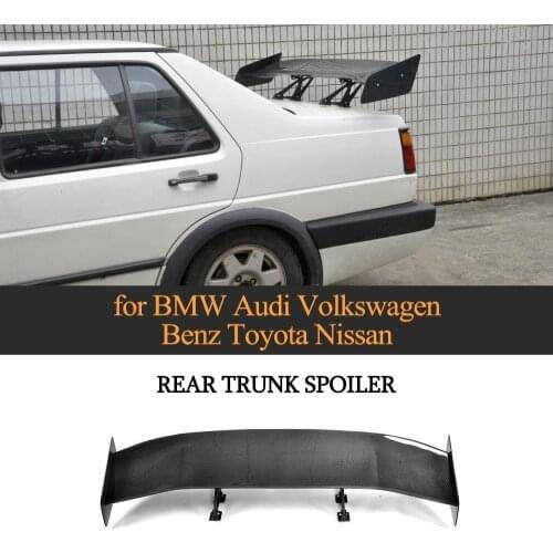 Universal Spoiler For BMW F80 E46 E90 E92 M3 F82 M4 F87 M2 E60 F10 M5 Car Styling Carbon Fiber Rear Trunk Lip Spoiler Boot Lip