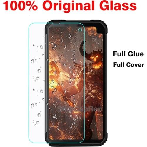 100% Original Full Glue Tempered Glass For Blackview BV6100 Protective Film 9H Screen Protector For Blackview BV6100