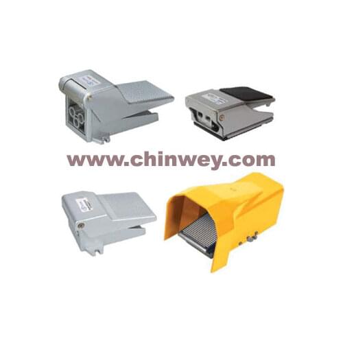 4F two-position five-way foot valve