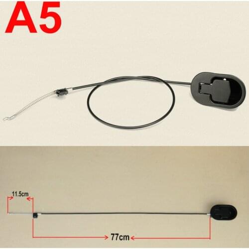 Black Metal Handle Recliner Chair Sofa Couch Release Lever Pull Handle with Spring Cable Replacement Furniture Accessory New