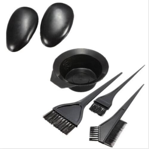 2019 Hair coloring tool 5pcs/set Hot Sale Hair Color Dye Tint with Hair Brushes Bowl Combo Hair Tools Cool