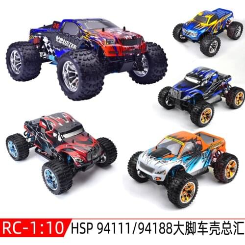 HSP 94188 94111 94108 car shell PVC model car shell Bigfoot off-road car shell original car shell