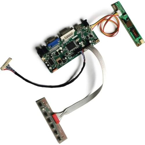LVDS VGA+DVI M.NT68676 display controller kit 30-Pin screen 1024*768 For B150XG01/B150XG02/B150XG05/B150XG07/B150XG08 1CCFL
