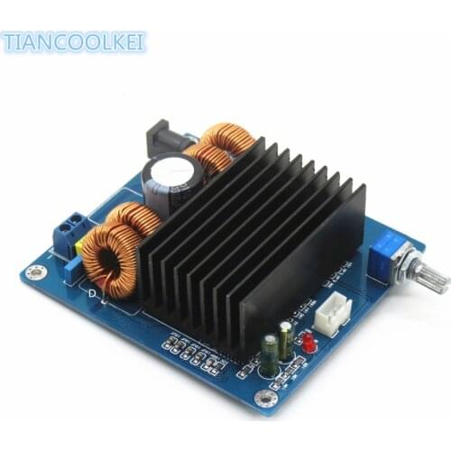 New pattern TDA7498 amplifier board 1.0 channel 200w class D Subwoofer Home bass amplifier DIY