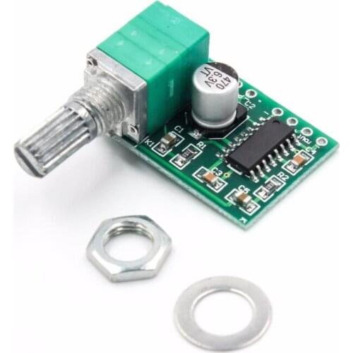PAM8403 mini 5V audio digital amplifier board with switch potentiometer can be USB powered Operational Amplifier Chips