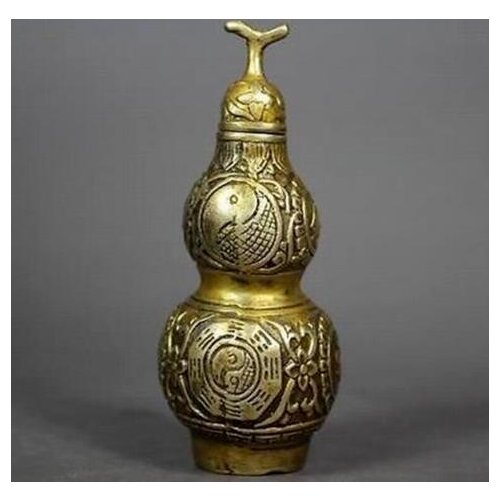 Details about CHINESE OLD COPPER HANDWORK FLOWER SNUFF BOTTLE