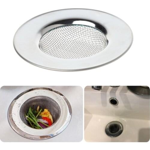 Mesh Kitchen Stainless Steel Sink Strainer Disposer Plug Drain Stopper Filter