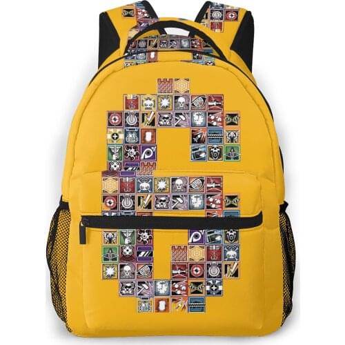 Gamer Design for Teenage school bag Toddlers Bag rainbow six siege R6s Anti game Travel Rucksack Backpacks For Boys and Girls