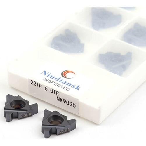 22IR 3.5ISO NK9030 4.0ISO 4.5ISO 5.0ISO 5.5ISO 6.0ISO ISO CNC Lathe Internal Thread Turning Tools Carbide Cut Inserts Machining