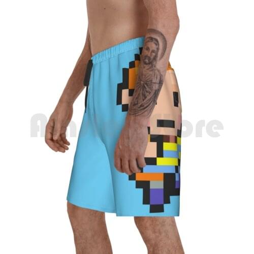 Claus-Mother 3 Beach Shorts Men Beach Pants Swim Trunks Claus Lucas Mother 3 Mother 3 Earthbound Video Game