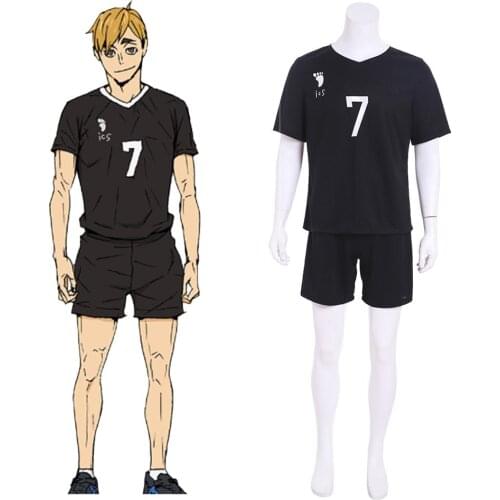 Haikyuu Miya Atsumu High School Volleyball Club Uniform Costume Adult Sports Football Uniform Suit Custom Made L320