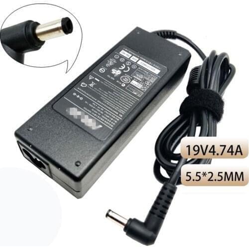 19V 4.74A 90W Universal Laptop Power Adapter Charger For ASUS X53B X53U K73 P53 x55c F5V F5VL F5Z F5SL F5Sr F6S Notebook adapter